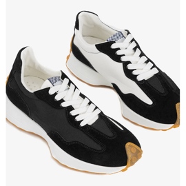 Baskets Dorolis homme noires le noir 1