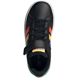 Chaussures Adidas Grand Court 2.0 El K Jr HP8914 noir 1
