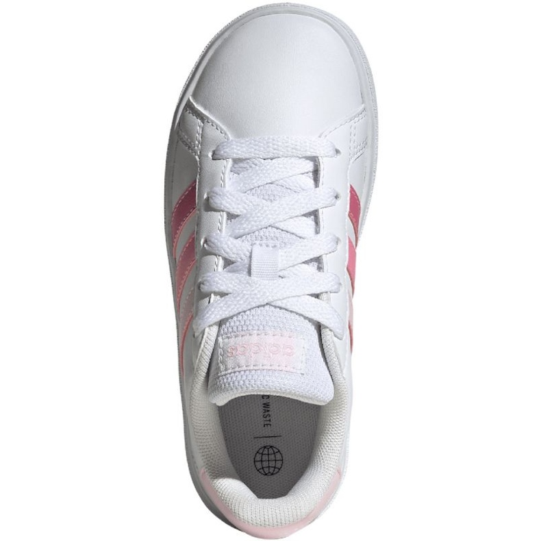 Chaussures Adidas Grand Court Lifestyle Tennis à lacets IG0440 blanc 1