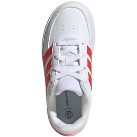 Chaussures Adidas Breaknet Lifestyle Court Lace HP8960 blanche 1