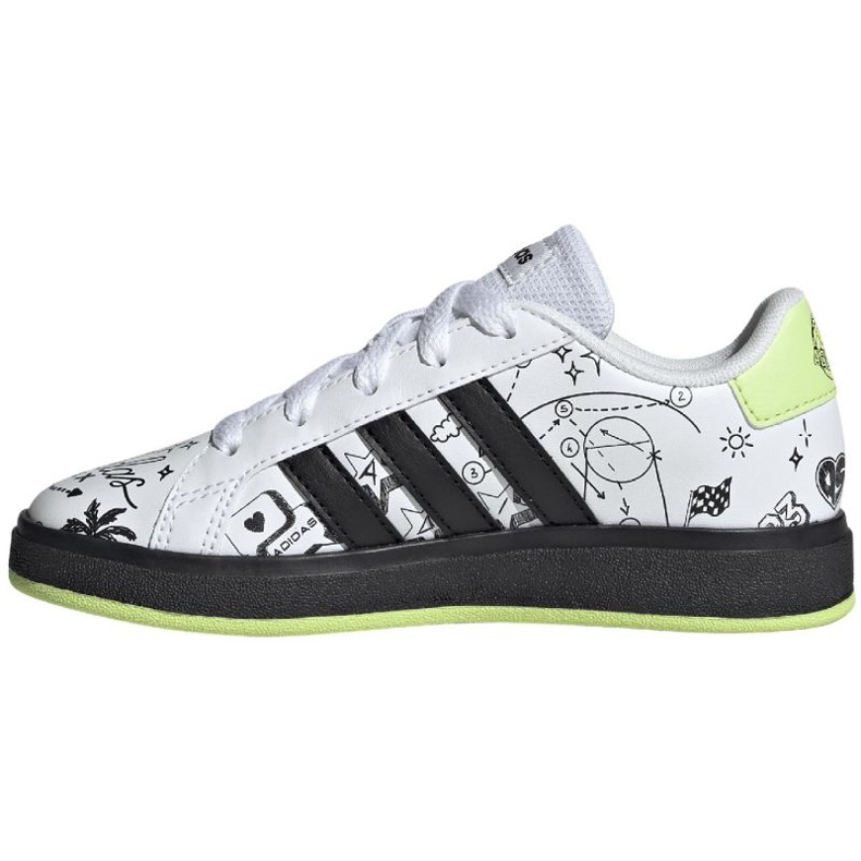 Chaussures Adidas Grand Court 2.0 Jr IG4853 blanc 1