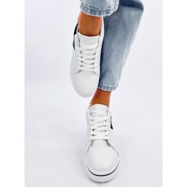 Tobey Baskets compensées noires blanche 2