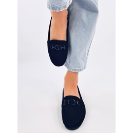 Mocassins femme en daim Trabei Noir le noir 1