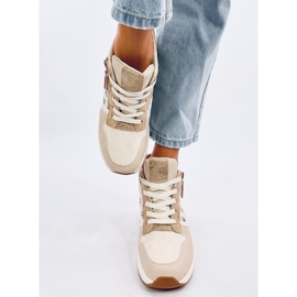 Telts Baskets compensées beiges 1