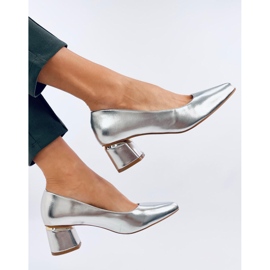 Escarpins à talons hauts Shers Silver argent 1