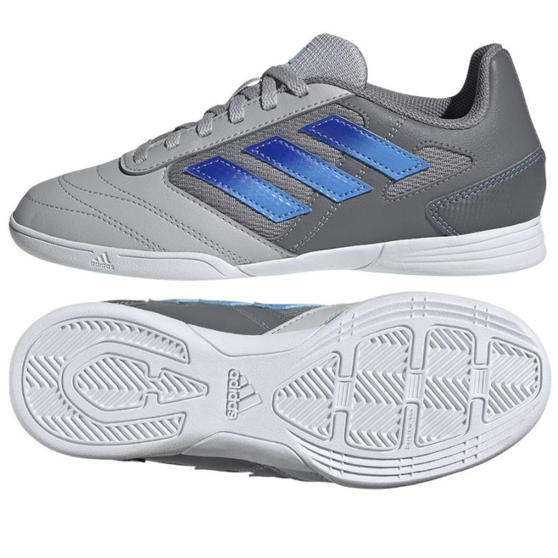 Chaussures Adidas Super Sala 2 In Jr IE7560 gris 1