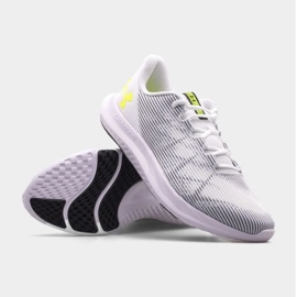 Chaussures Under Armour Charged Swift M 3026999-100 blanc 1