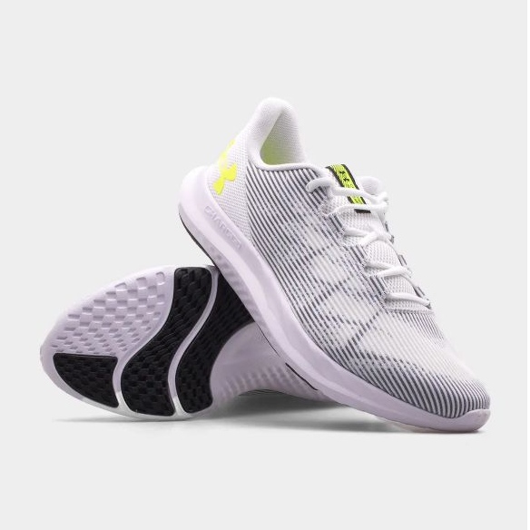 Chaussures Under Armour Charged Swift M 3026999-100 blanc 1