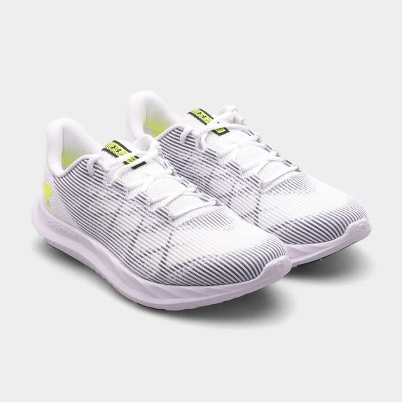 Chaussures Under Armour Charged Swift M 3026999-100 blanc 2