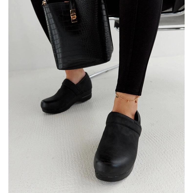 Chaussures à plateforme Montoro noires 1