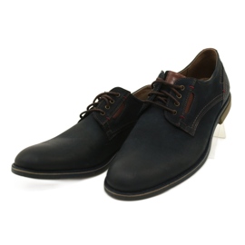 Chaussures riko chaussures en cuir masculin 804 bleu marine 2 Chaussures riko chaussures en cuir masculin 804 bleu marine 2