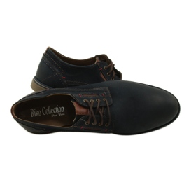Chaussures riko chaussures en cuir masculin 804 bleu marine 4 Chaussures riko chaussures en cuir masculin 804 bleu marine 4