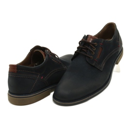 Chaussures riko chaussures en cuir masculin 804 bleu marine 3 Chaussures riko chaussures en cuir masculin 804 bleu marine 3
