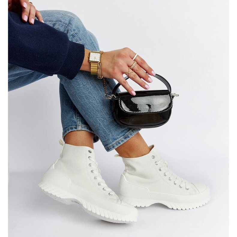 Baskets montantes Ronchis blanches 1 Baskets montantes Ronchis blanches 1