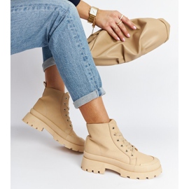 Bottines légères beiges d'Obispo 1