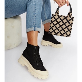 Bottines Obispo légères noires le noir 2