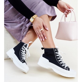 Baskets cheville Ronchis noires le noir 1