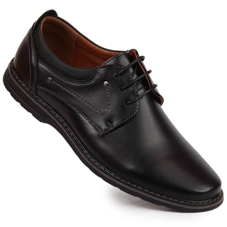 News Chaussures habillées noires pour hommes le noir 1