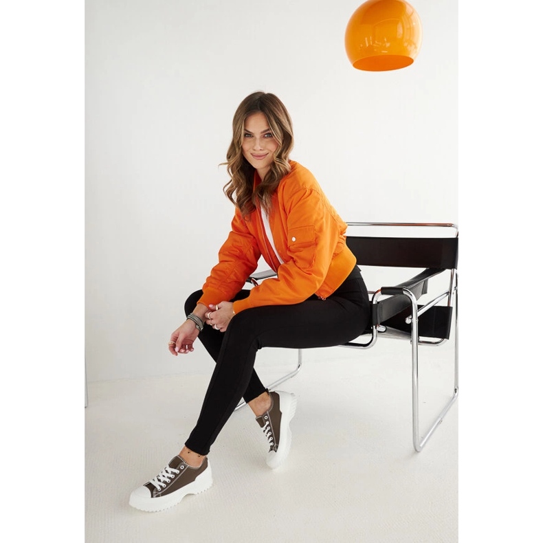 Baskets à plateforme Monteleone vertes 1