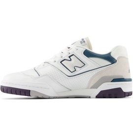 Chaussures de sport New Balance BB550WCB blanche 1