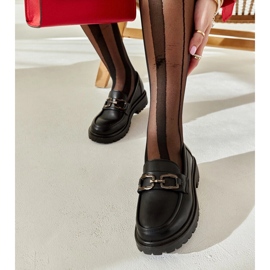 Mocassins à boucles ressorts noirs le noir 2 Mocassins à boucles ressorts noirs le noir 2