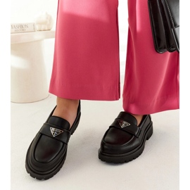 Mocassins Teri noirs 1