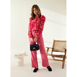 Mocassins en daim noir avec boucle Barbara 2