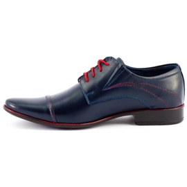 Olivier Chaussures habillées homme 238 bleu marine 1