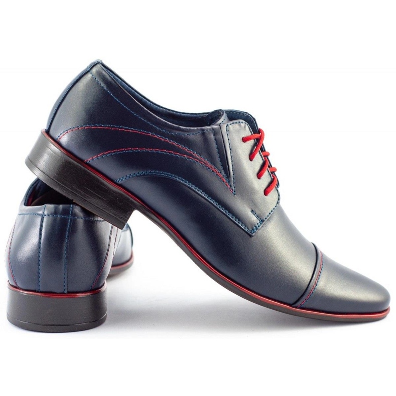 Olivier Chaussures habillées homme 238 bleu marine 3