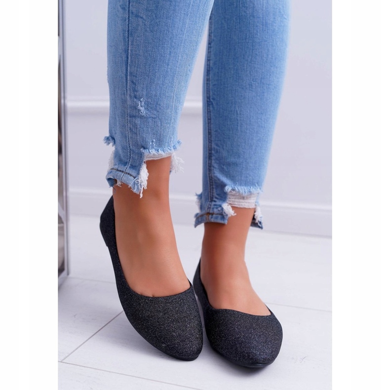 Seastar Ballerines Femme Glitter Noir Fifi 3