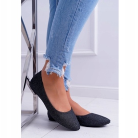 Seastar Ballerines Femme Glitter Noir Fifi le noir 2