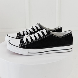 Baskets homme Ropee noires 1