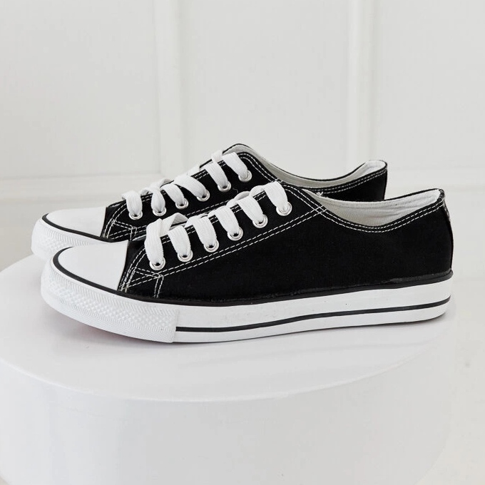 Baskets homme Ropee noires 1