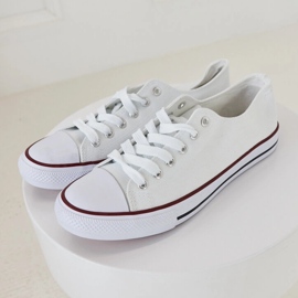 Baskets homme Ropee blanches 1