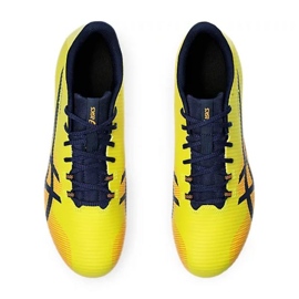 Asics Hypersprint 8 chaussures à pointes 1093A197 750 jaune 5