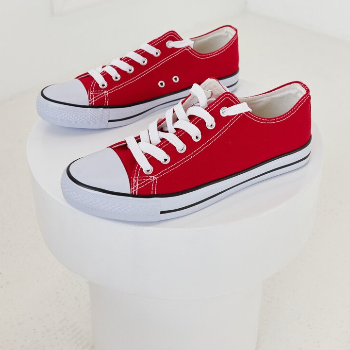 Baskets classiques Mauer pour hommes rouges 1