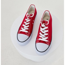 Baskets classiques Mauer pour hommes rouges 5