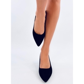 Trabersi Escarpins noirs à talons bas le noir 1