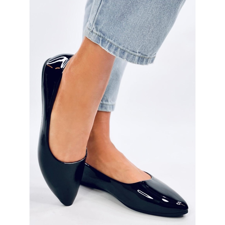Xants Ballerines vernies noires 2