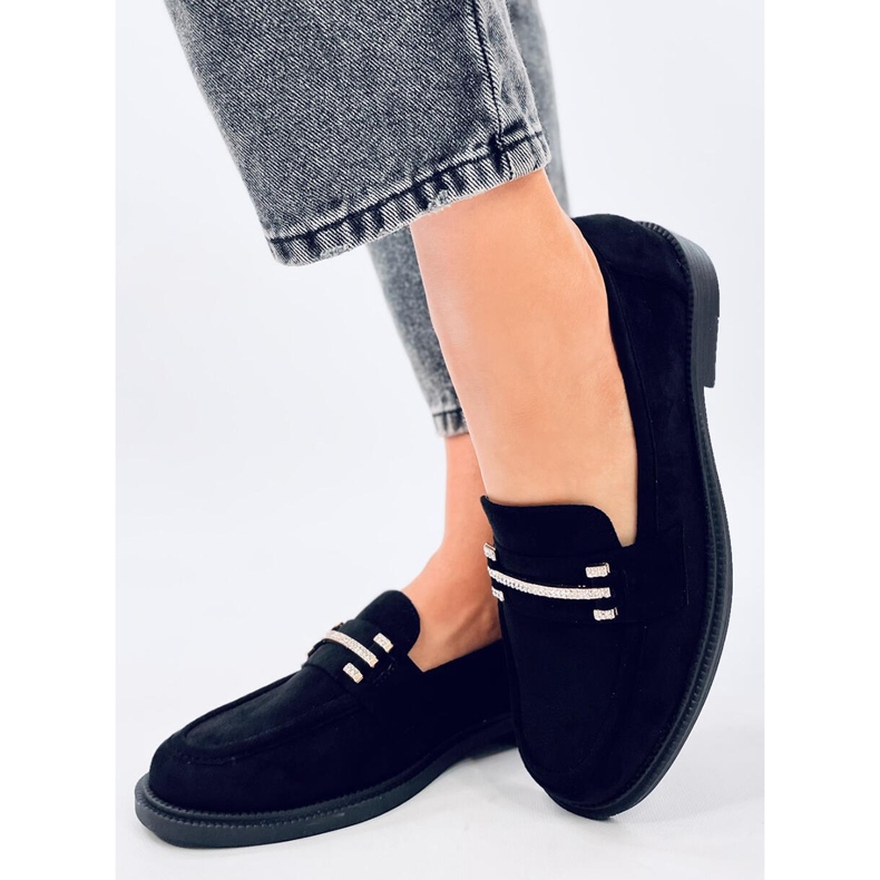 Mocassins femme Ferdis Noir 2