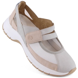 Chaussures confortables pour femmes avec velcro, multicolore Remonte D0G08-40 10