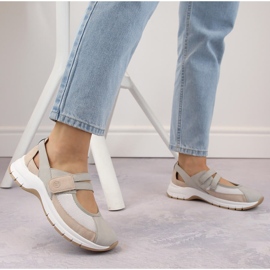 Chaussures confortables pour femmes avec velcro, multicolore Remonte D0G08-40 12