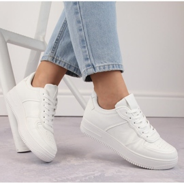 Chaussures de sport à lacets blanches Potocki 16312 1 Chaussures de sport à lacets blanches Potocki 16312 1