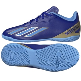 Adidas X Crazyfast Club Messi Jr Dans chaussures IE8667 bleu 1