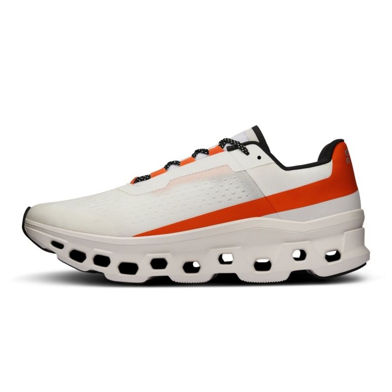 On Running Sur les chaussures de course Cloudmonster M 6198086 blanche 1