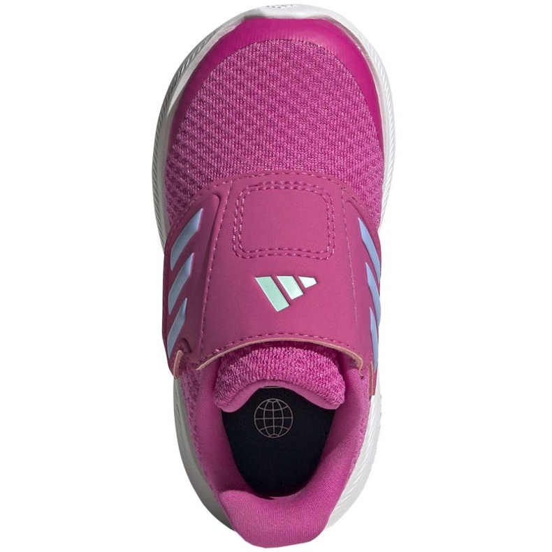 Chaussures Adidas Runfalcon 3.0 Sport Running Hook-and-Loop Jr HP5860 rose 1