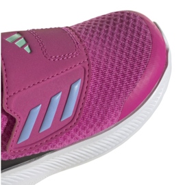 Chaussures Adidas Runfalcon 3.0 Sport Running Hook-and-Loop Jr HP5860 rose 3