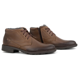 Polbut Bottines isolées C16 marron foncé brun 2