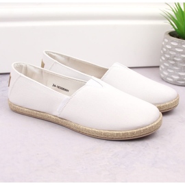 Espadrilles à enfiler blanches pour femmes Potocki 16308 5