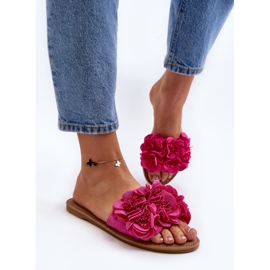 Tongs Femme À Fleurs Fuchsia Eelfan rose 6